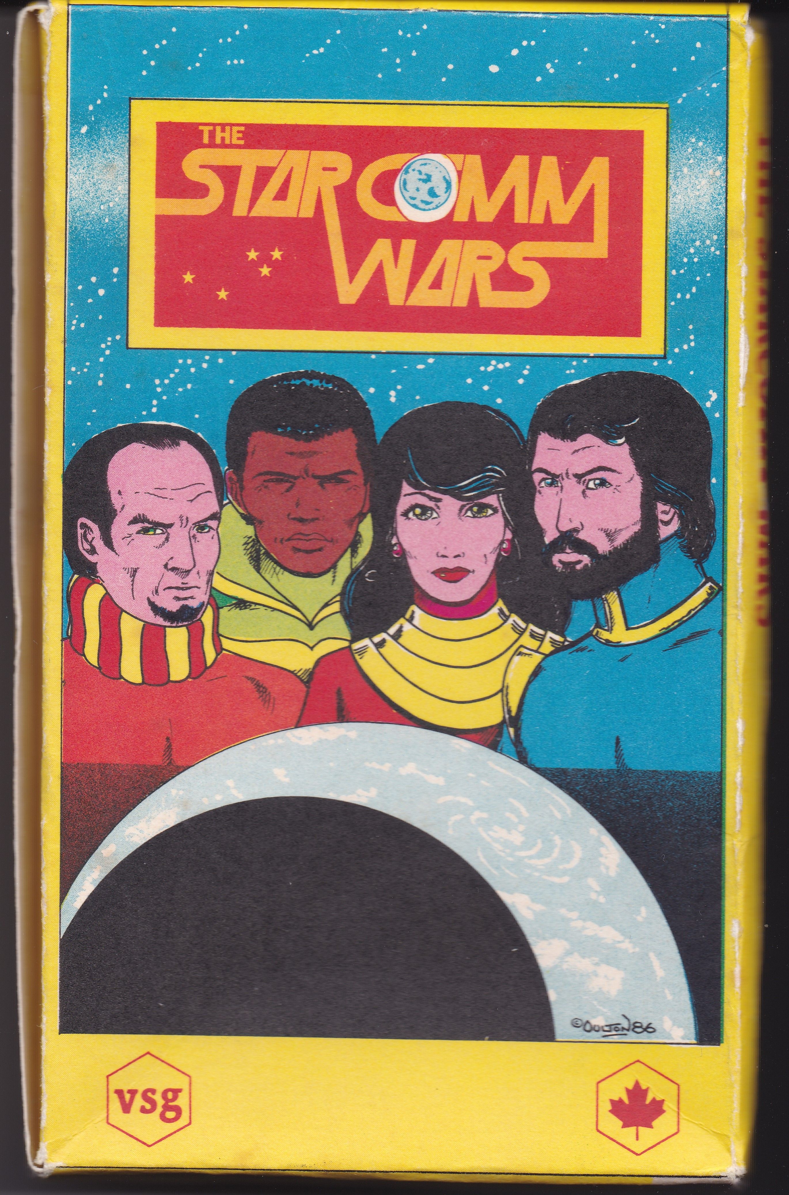 Coperta The StarComm Wars