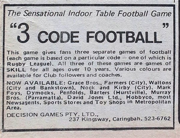3 Code Football