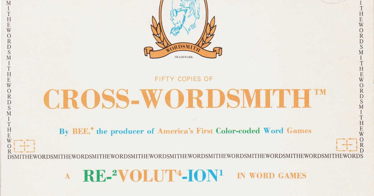 Cross Wordsmith Board Game BoardGameGeek