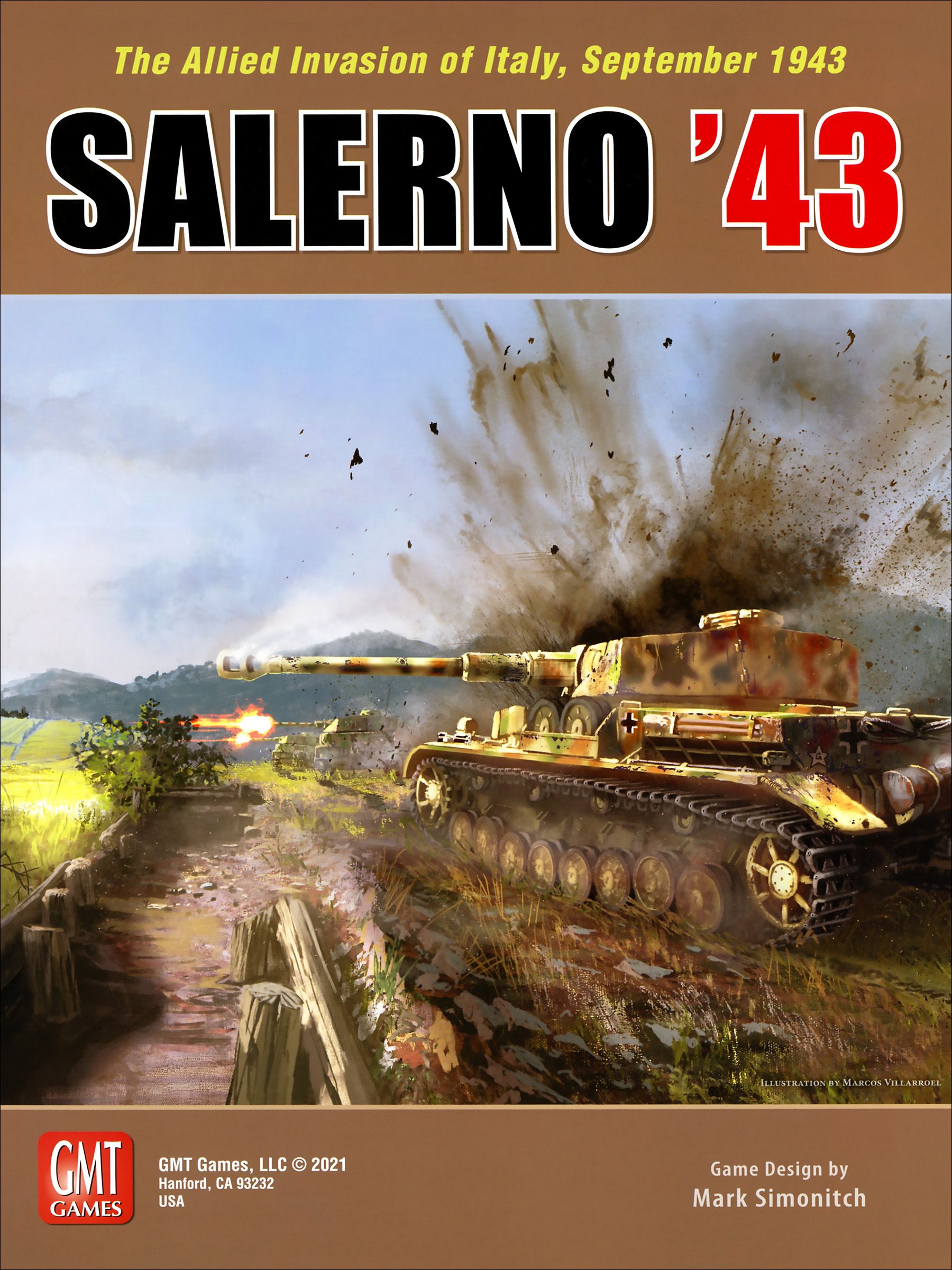 Salerno '43 box art