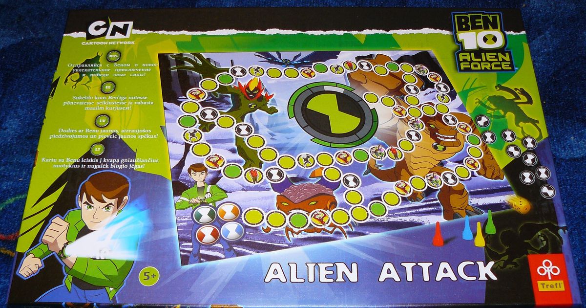 Cartoon Network Ben Ten Gwen Nude - Ben 10: Alien Attack | Board Game | BoardGameGeek