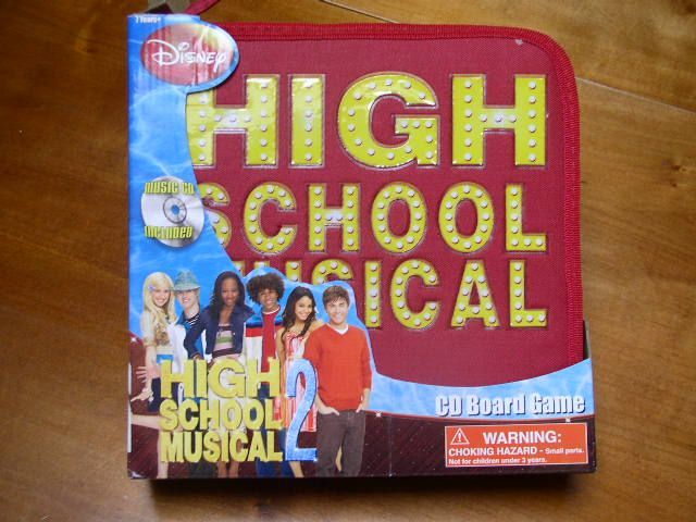 High School Musical 2 CD Board Game box art