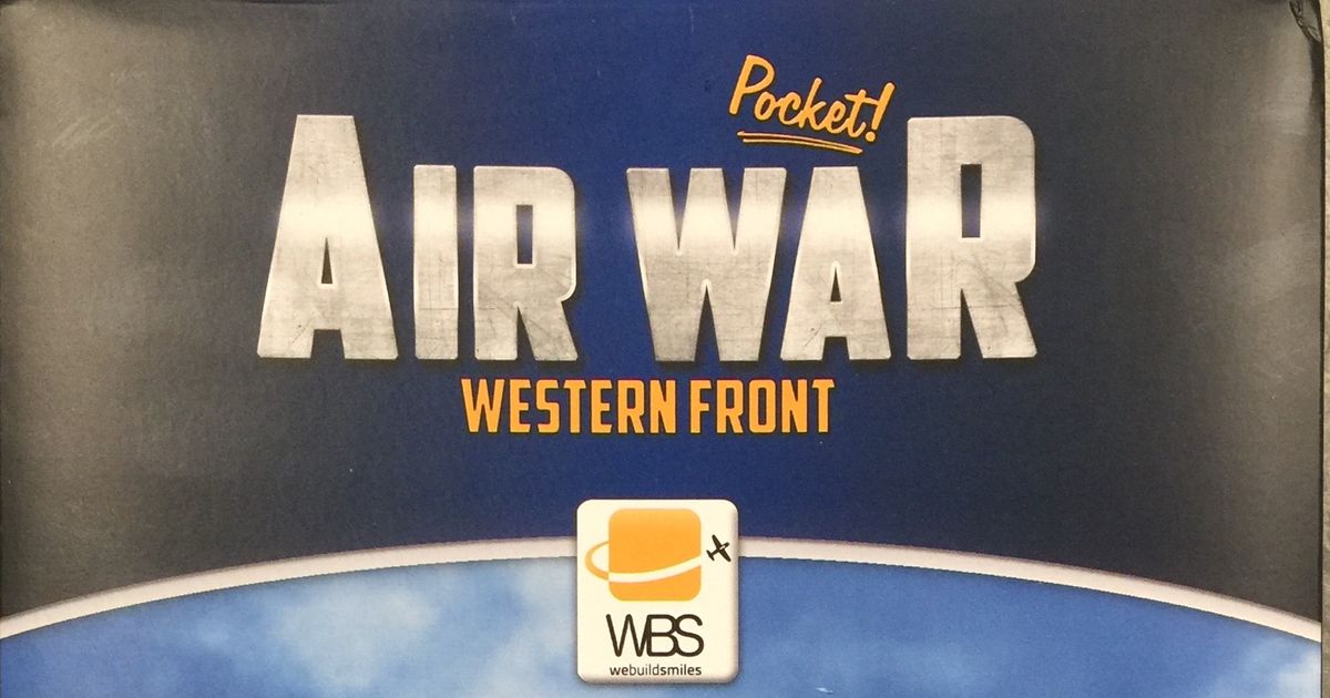 Pocket Air War Western Front Board Game BoardGameGeek