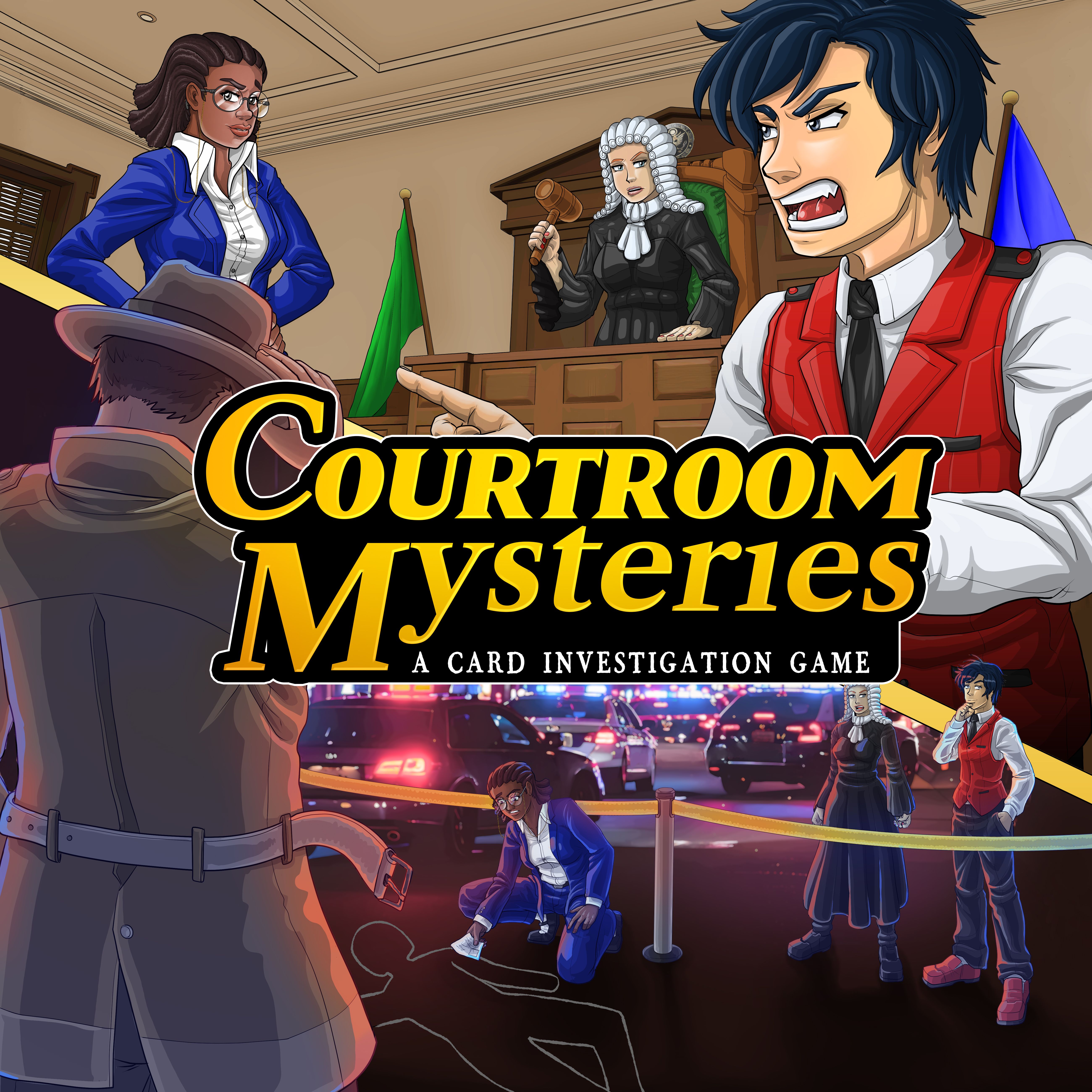 Cover art for Courtroom Mysteries