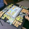 3 player Saint Petersburg w/ expansions. So many cards!