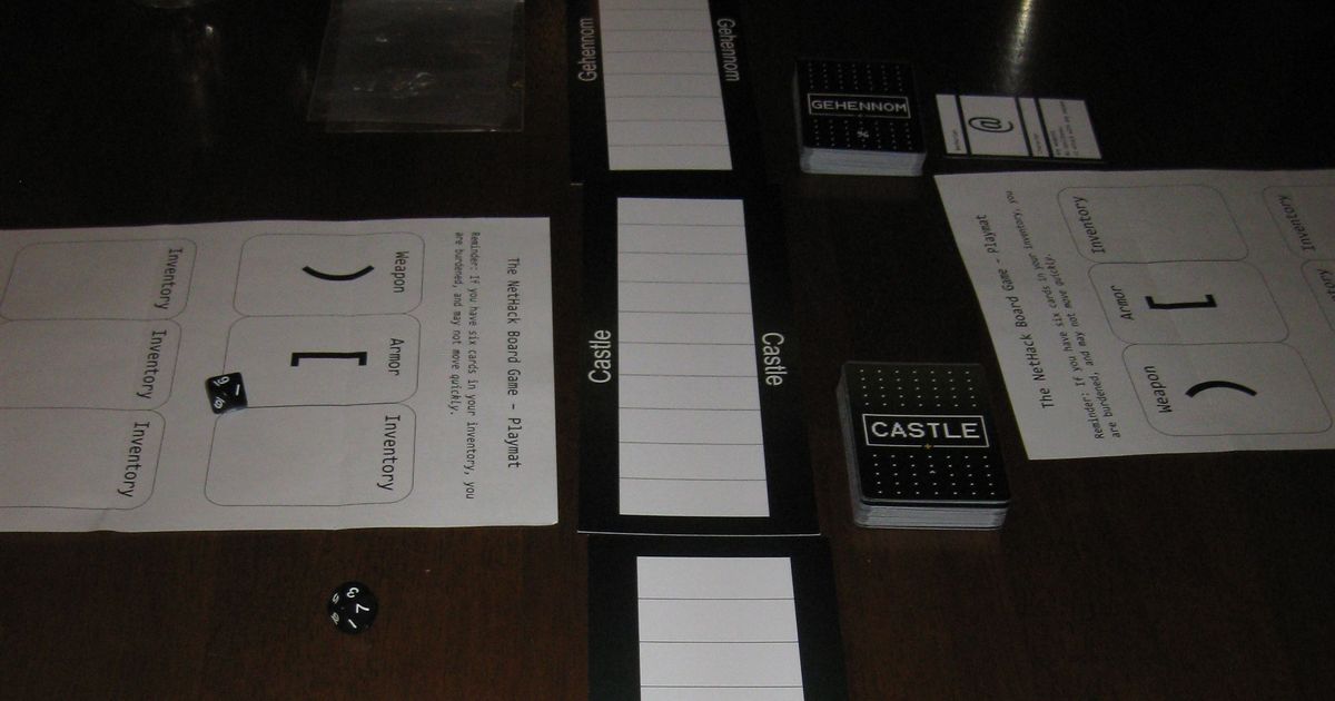 The NetHack Board Game | Board Game | BoardGameGeek