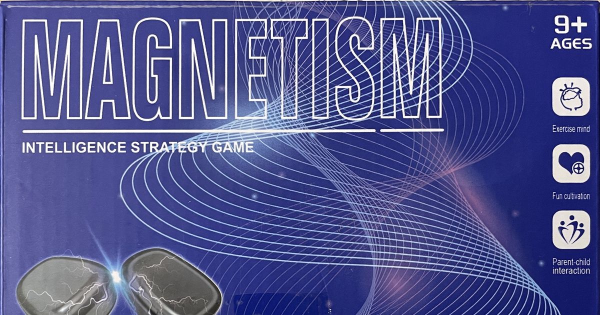 Magnetism Intelligence Strategy Game | Board Game | BoardGameGeek