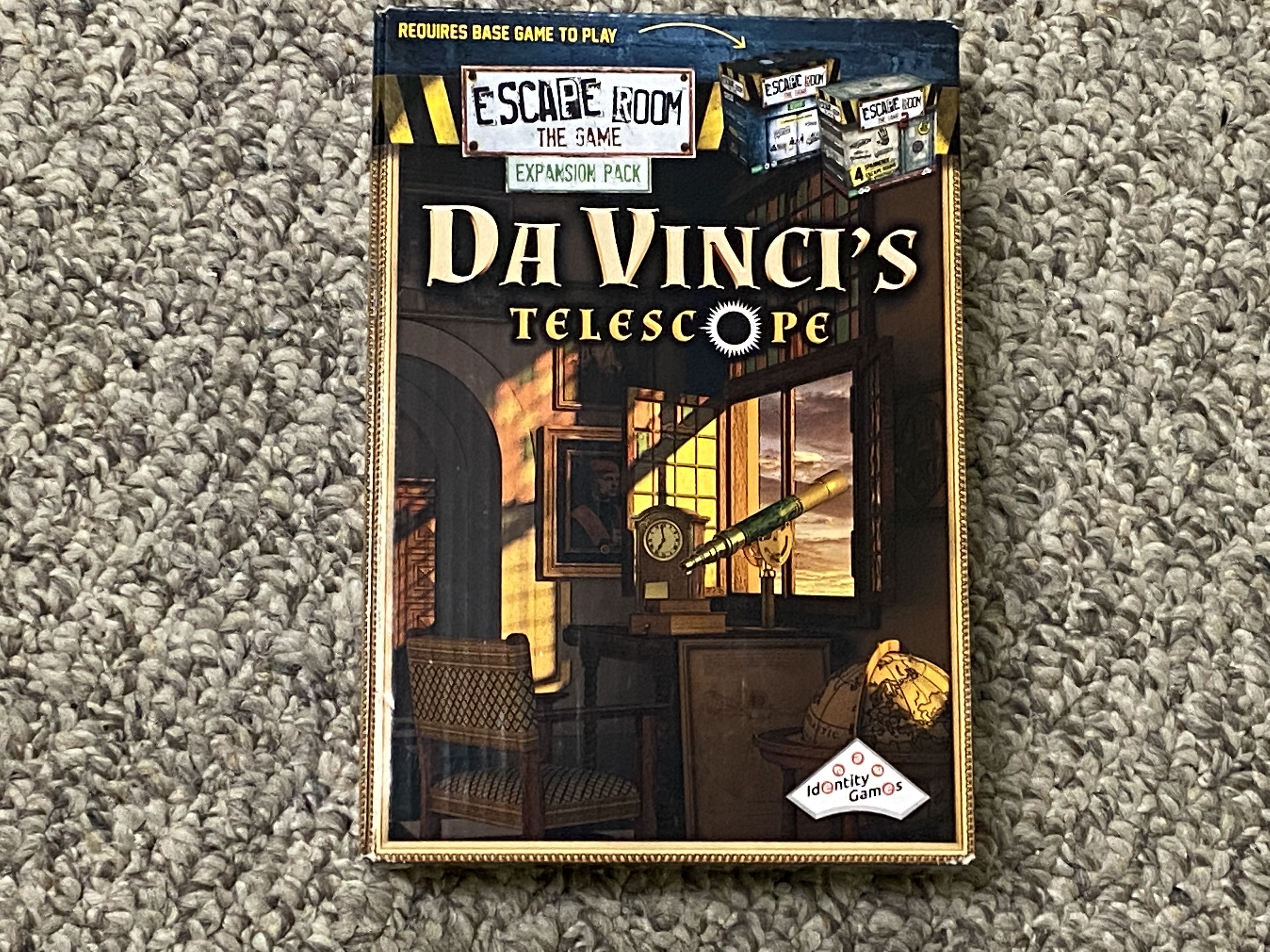 Escape Room: The Game – Da Vincis Telescope box art