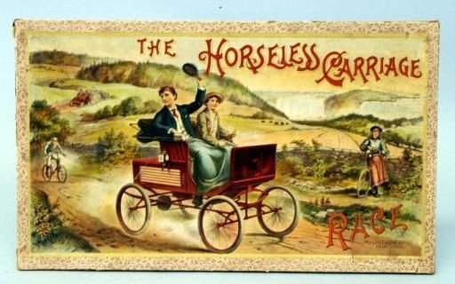 The Horseless Carriage Race box art