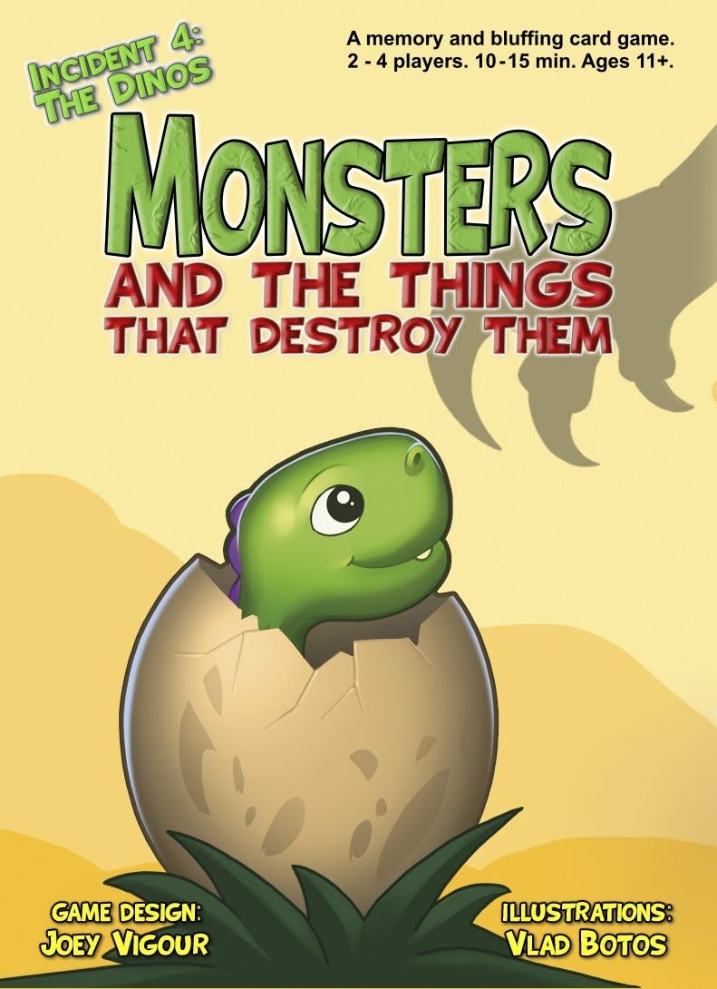 Cover art for Monsters and the Things That Destroy Them: The Dinos