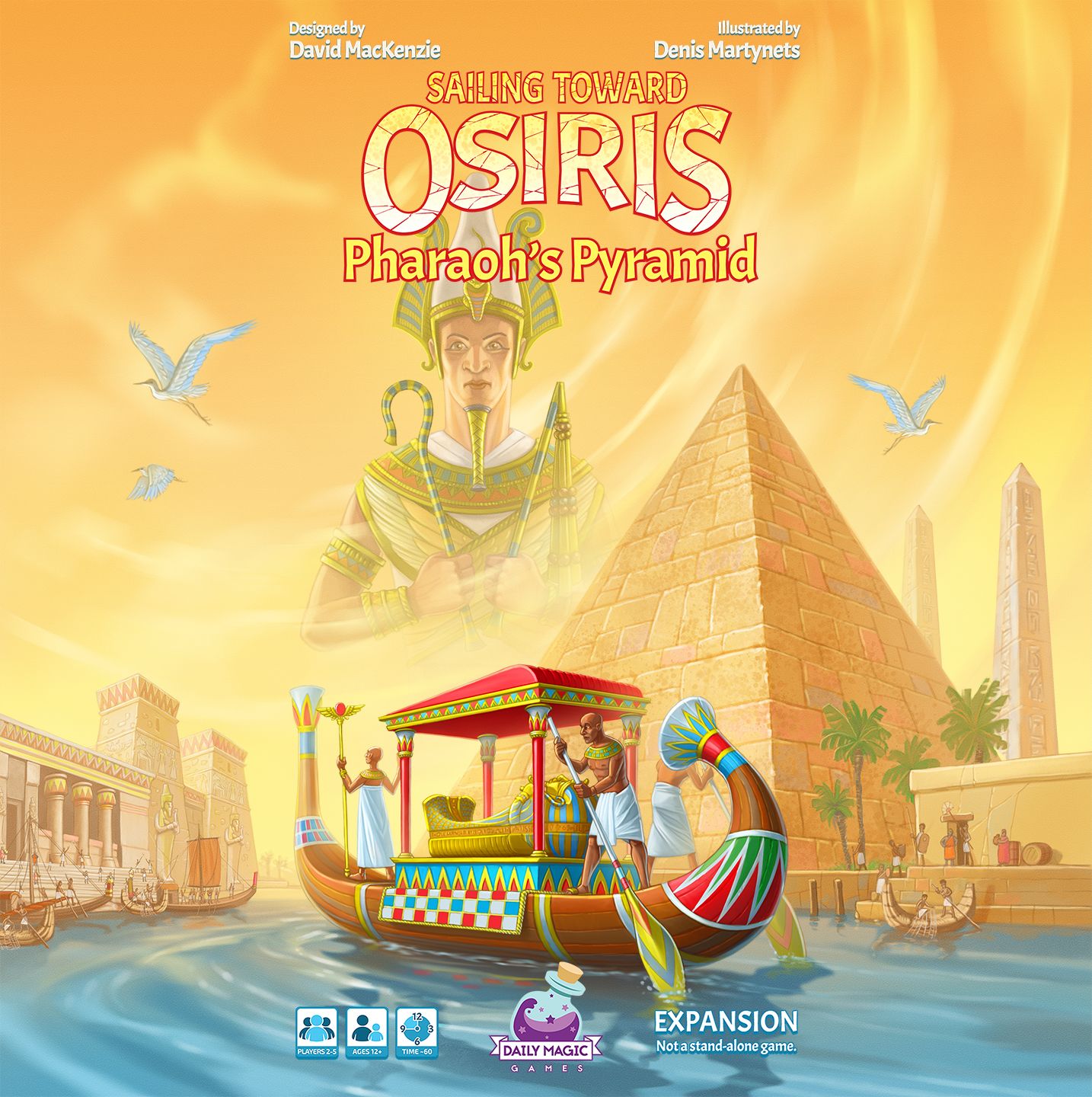 Sailing Toward Osiris: Pharaoh's Pyramid box art