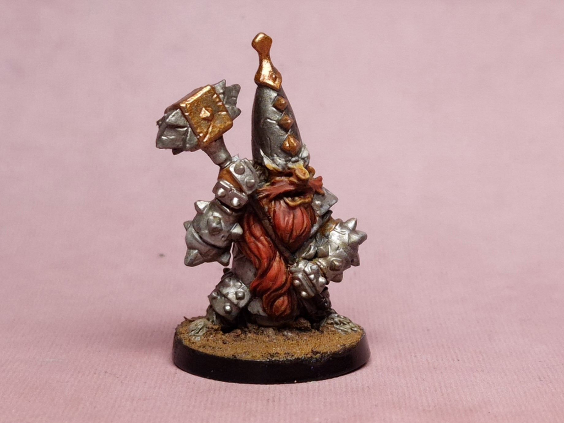 Massive Darkness: Dwarf Defender Boss | Painted Boardgame minis
