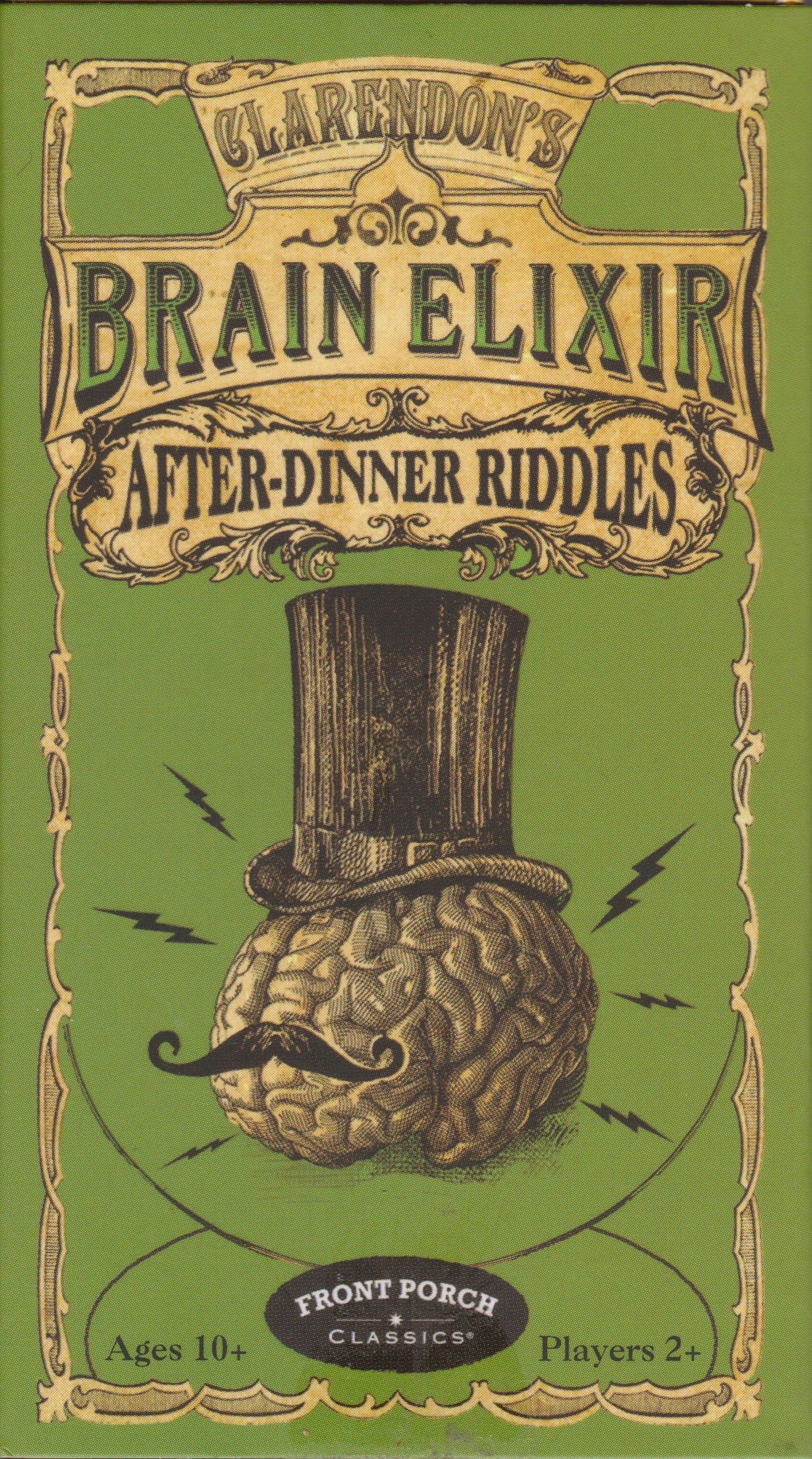Brain Elixir -- After-Dinner Riddles box art