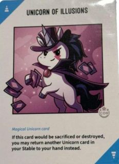Unstable Unicorns: Unicorn of Illusions Promo Card