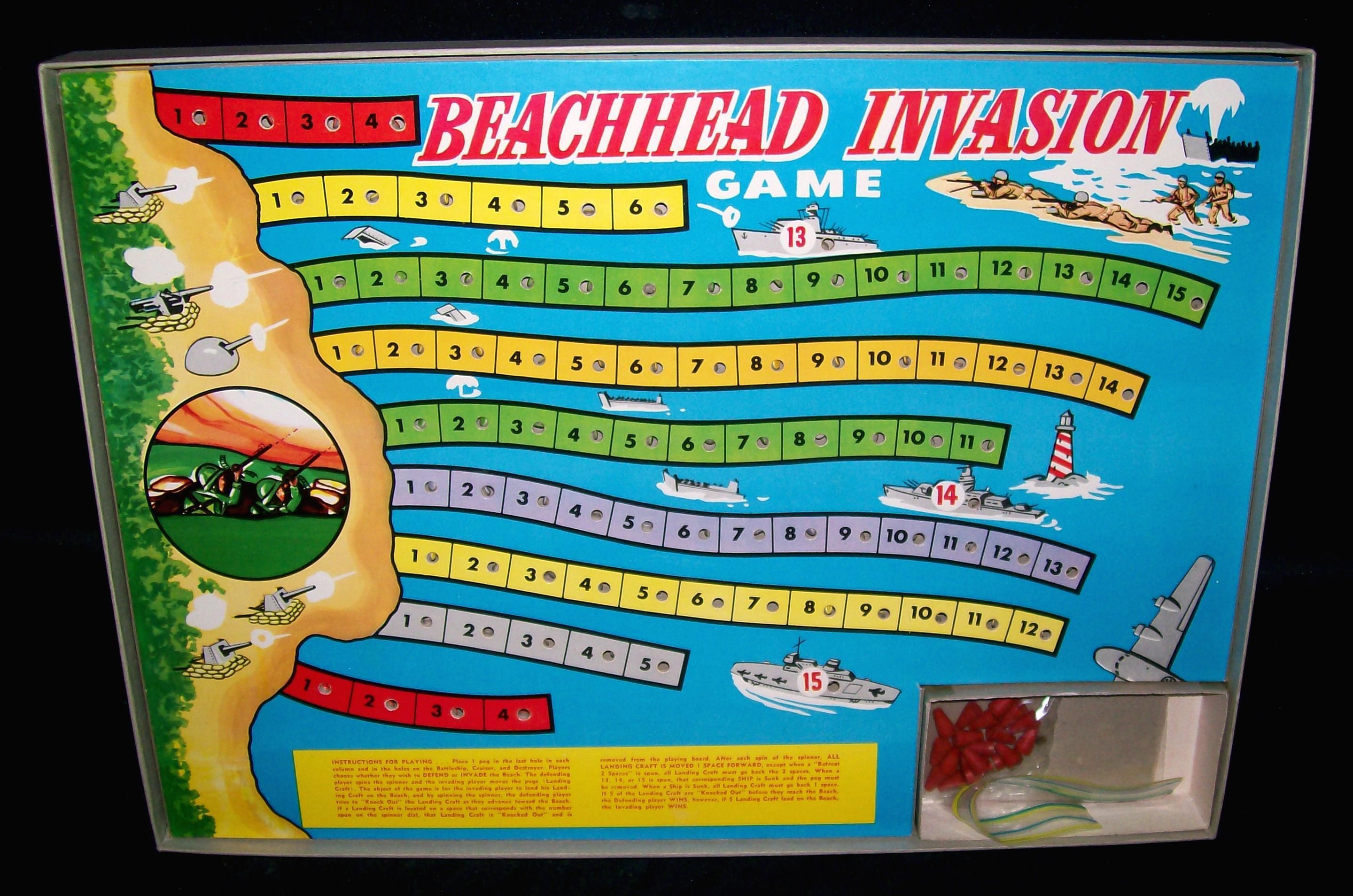 Beachhead Invasion Game box art