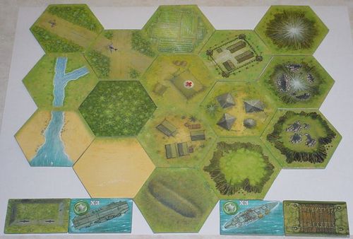 All Hexes and Obstacles in M44:PT