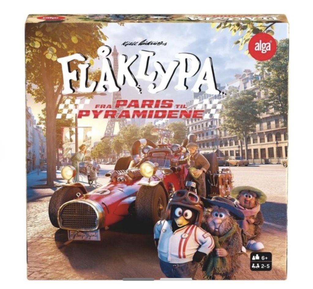Cover art for Flåklypa: Fra Paris til Pyramidene