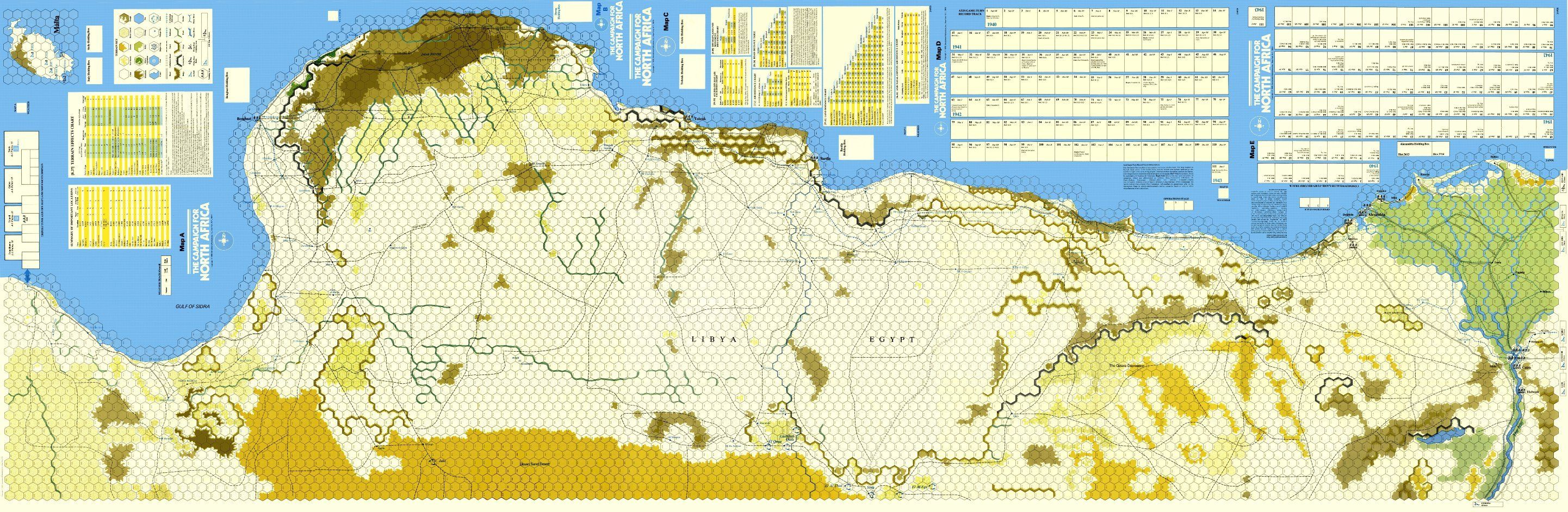 The Campaign for North Africa: The Desert War 1940-43 | Image |  BoardGameGeek