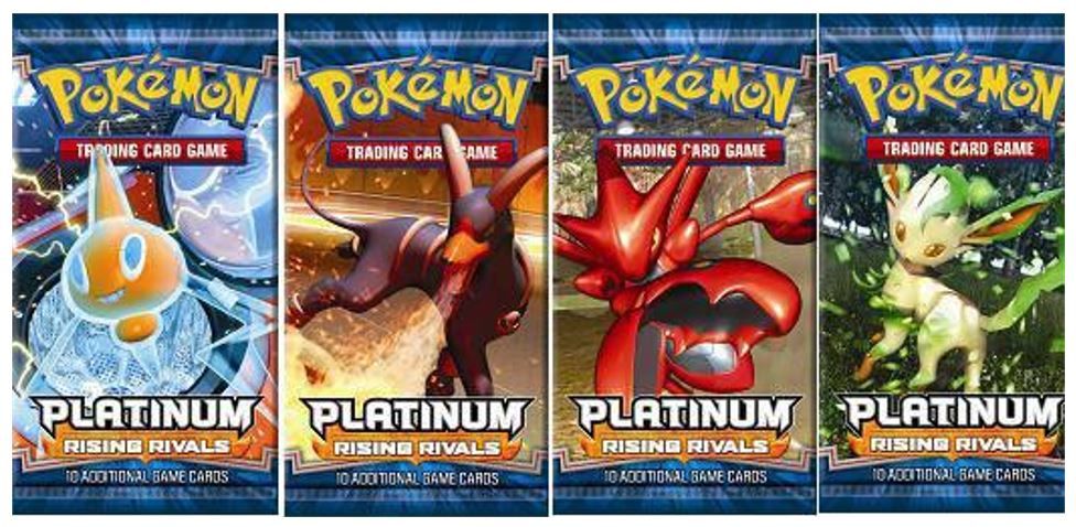 Various Pokemon Trading Cards Rising Rivals