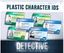 Board Game Accessory: Detective: Plastic Character IDs