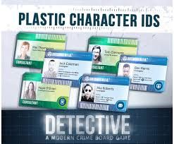 Detective: Plastic Character IDs