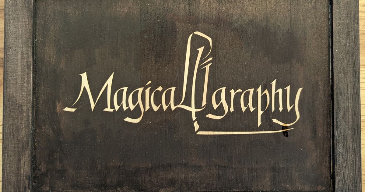 Magicalligraphy | Board Game | BoardGameGeek