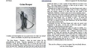 Myths Legends 11 The Grim Reaper Rpg Item Rpggeek