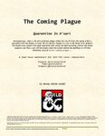 RPG Item: The Coming Plague: Quarantine in H'vari