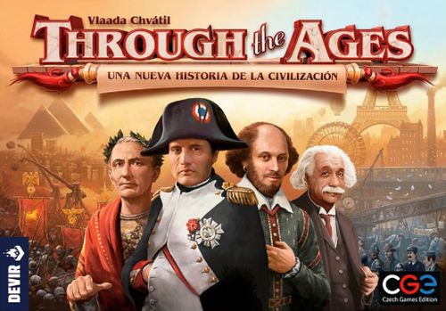 Caja del juego Through the Ages: Una Nueva Historia de la Civilización