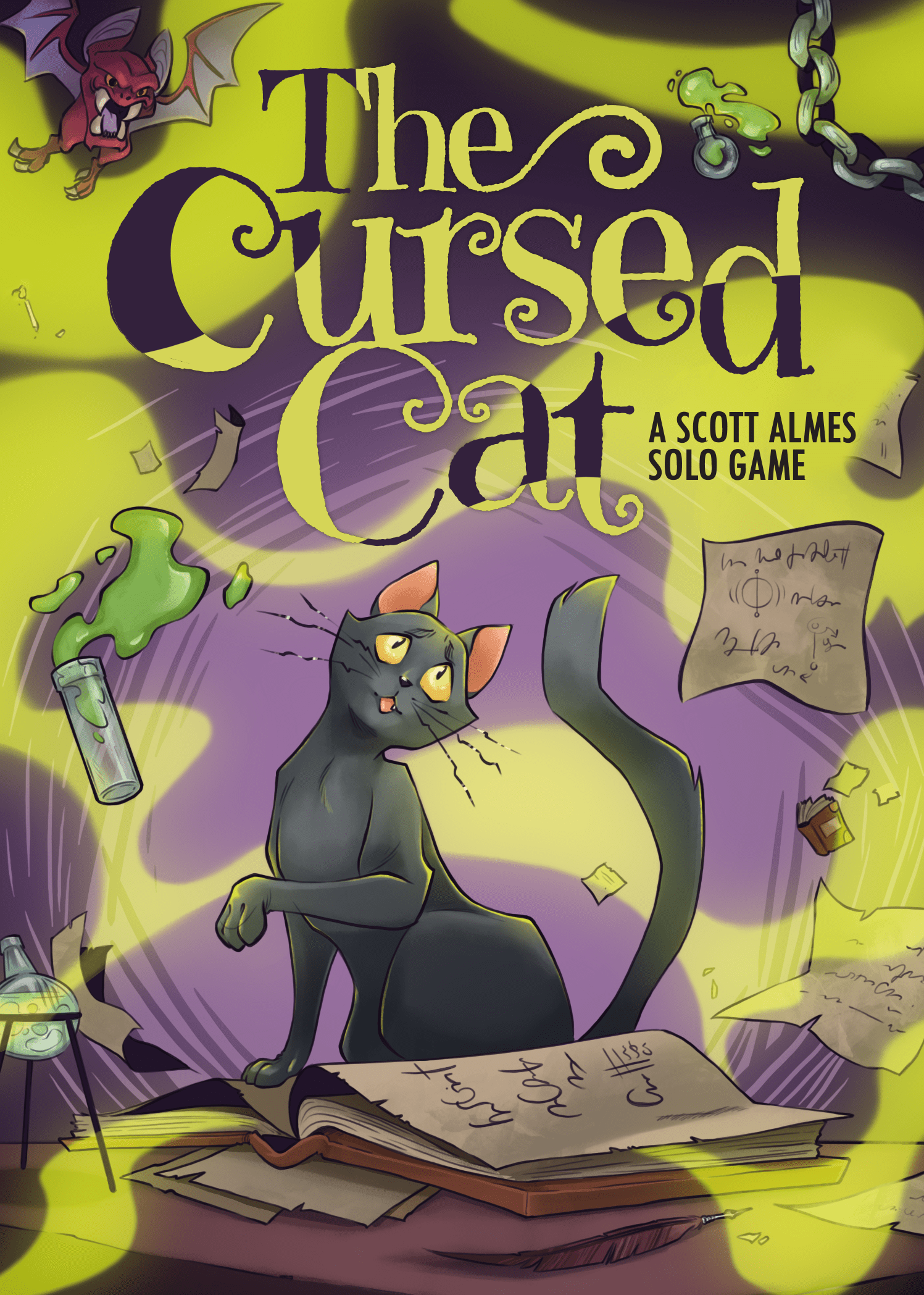 Cover art for The Cursed Cat