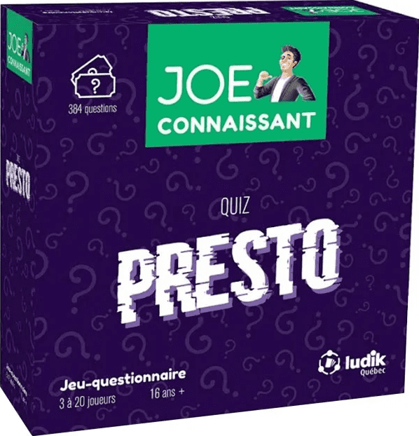 Joe Connaissant: Quiz Presto