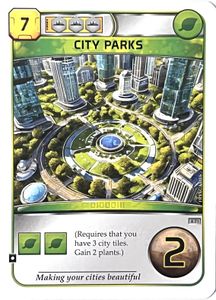 Terraforming Mars: City Parks Promo Card
