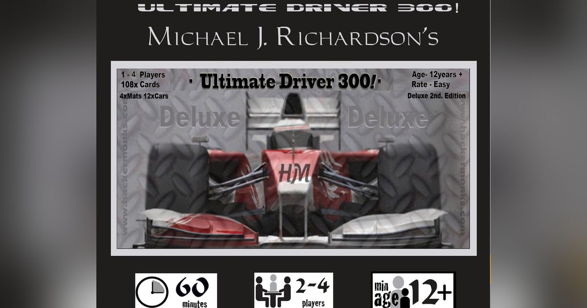 Ultimate Driver 300 Deluxe Edition | Board Game | BoardGameGeek