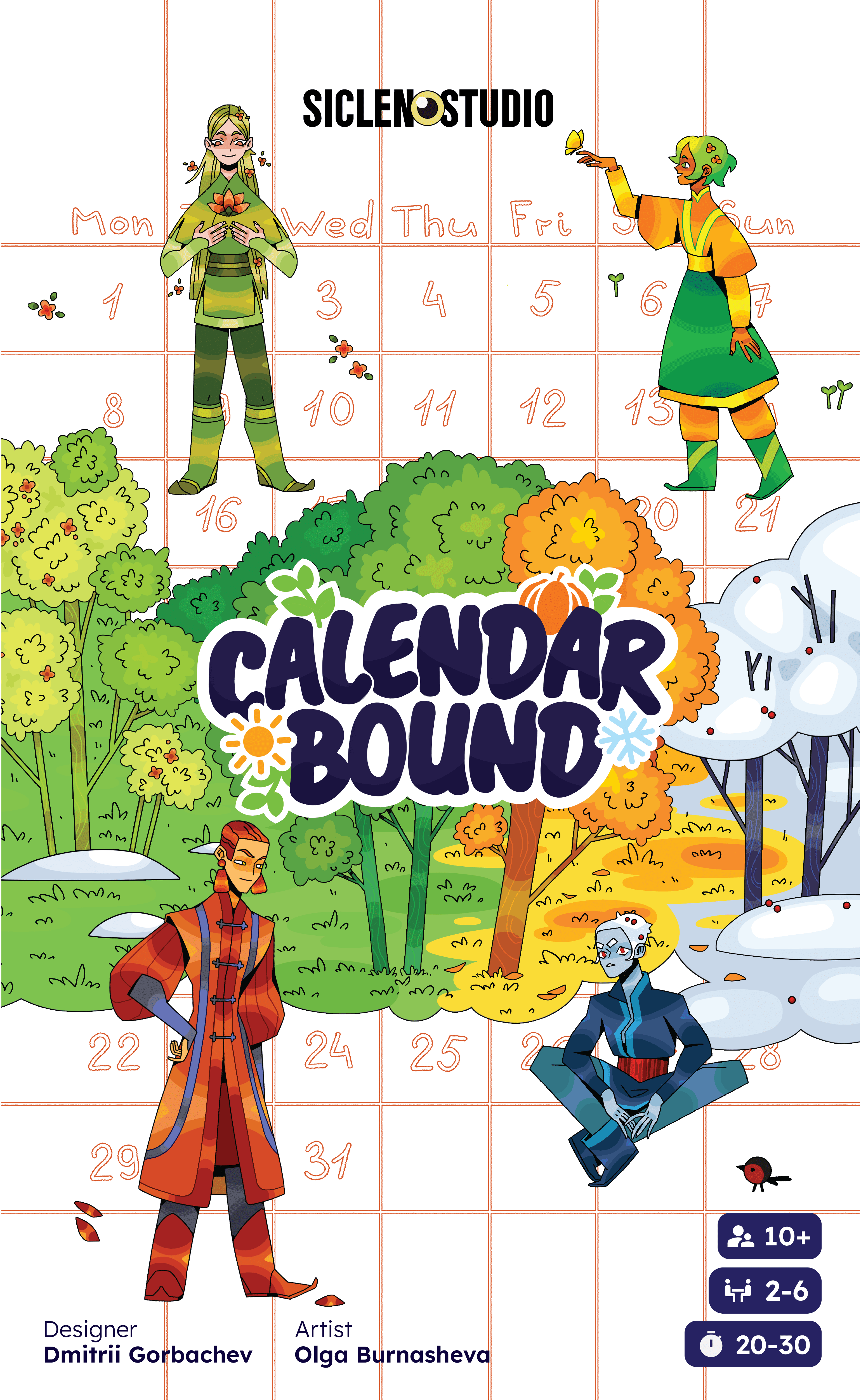 Cover art for Calendar-Bound