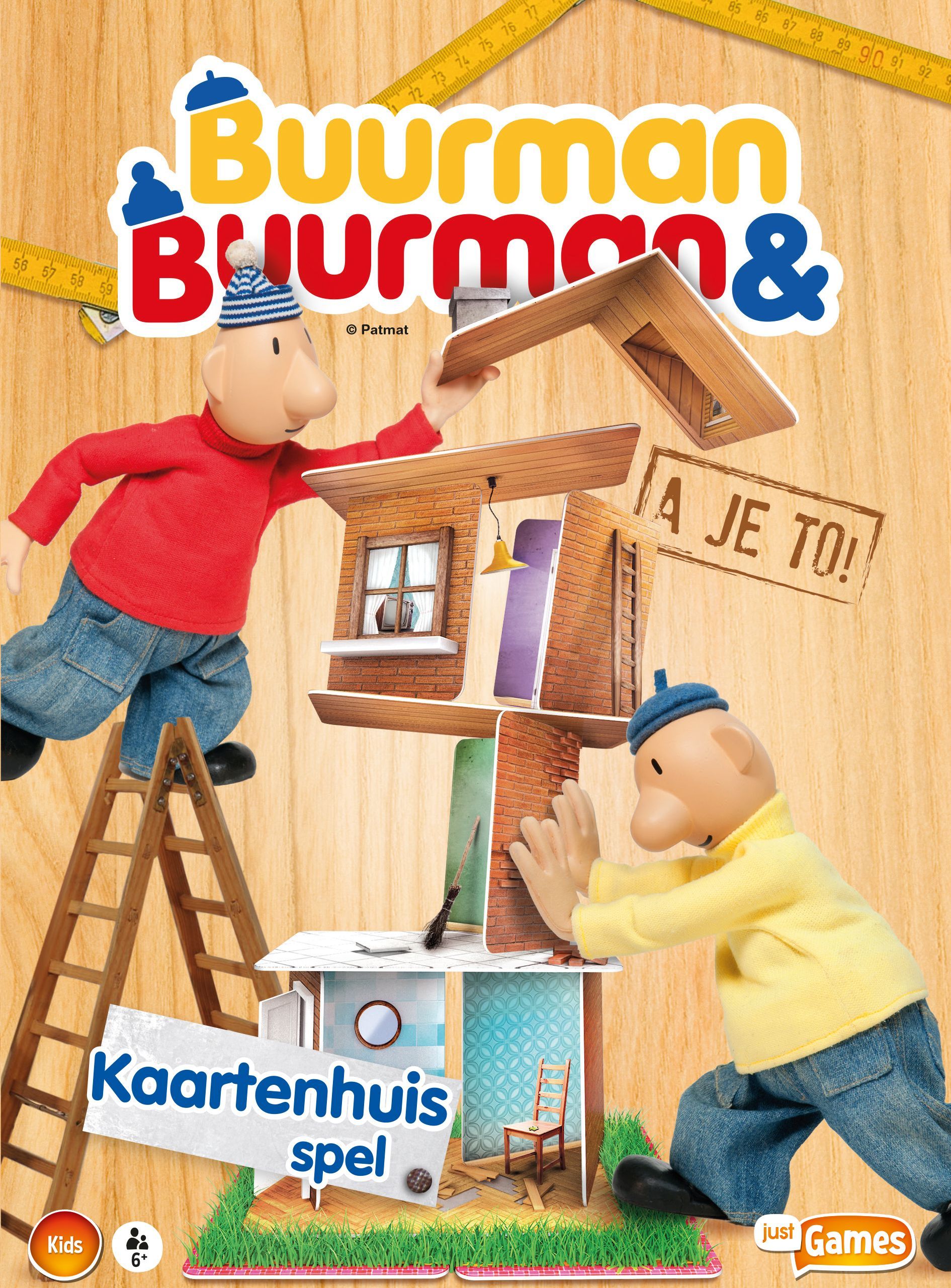 Buurman & Buurman: Kaartenhuis spel