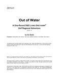 RPG Item: ZEF6-01: Out of Water