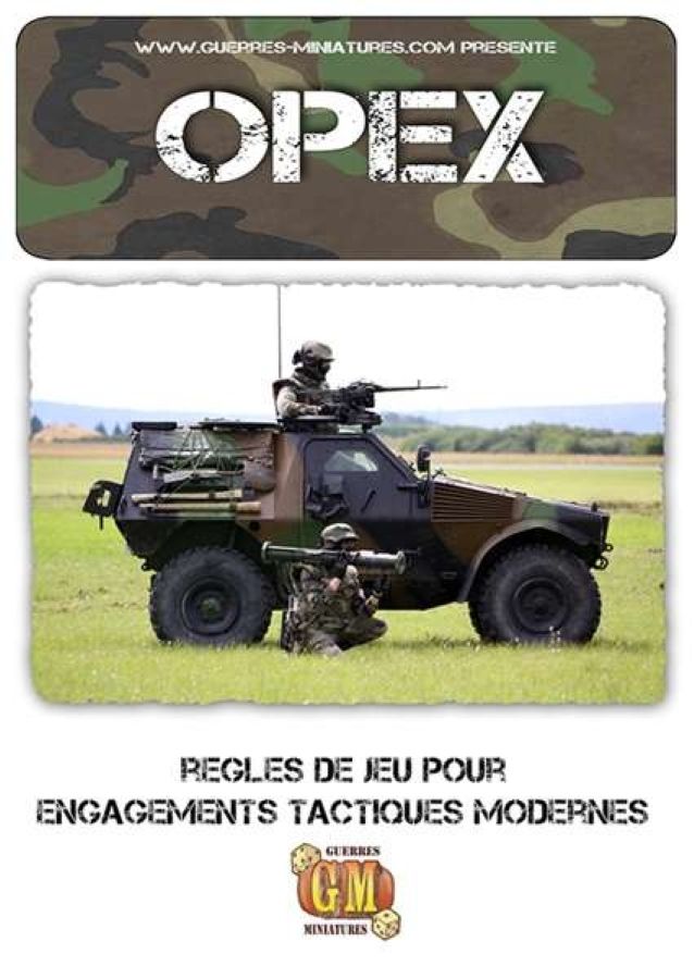 Cover art for OPEX: Règles de jeu pour engagements tactiques modernes