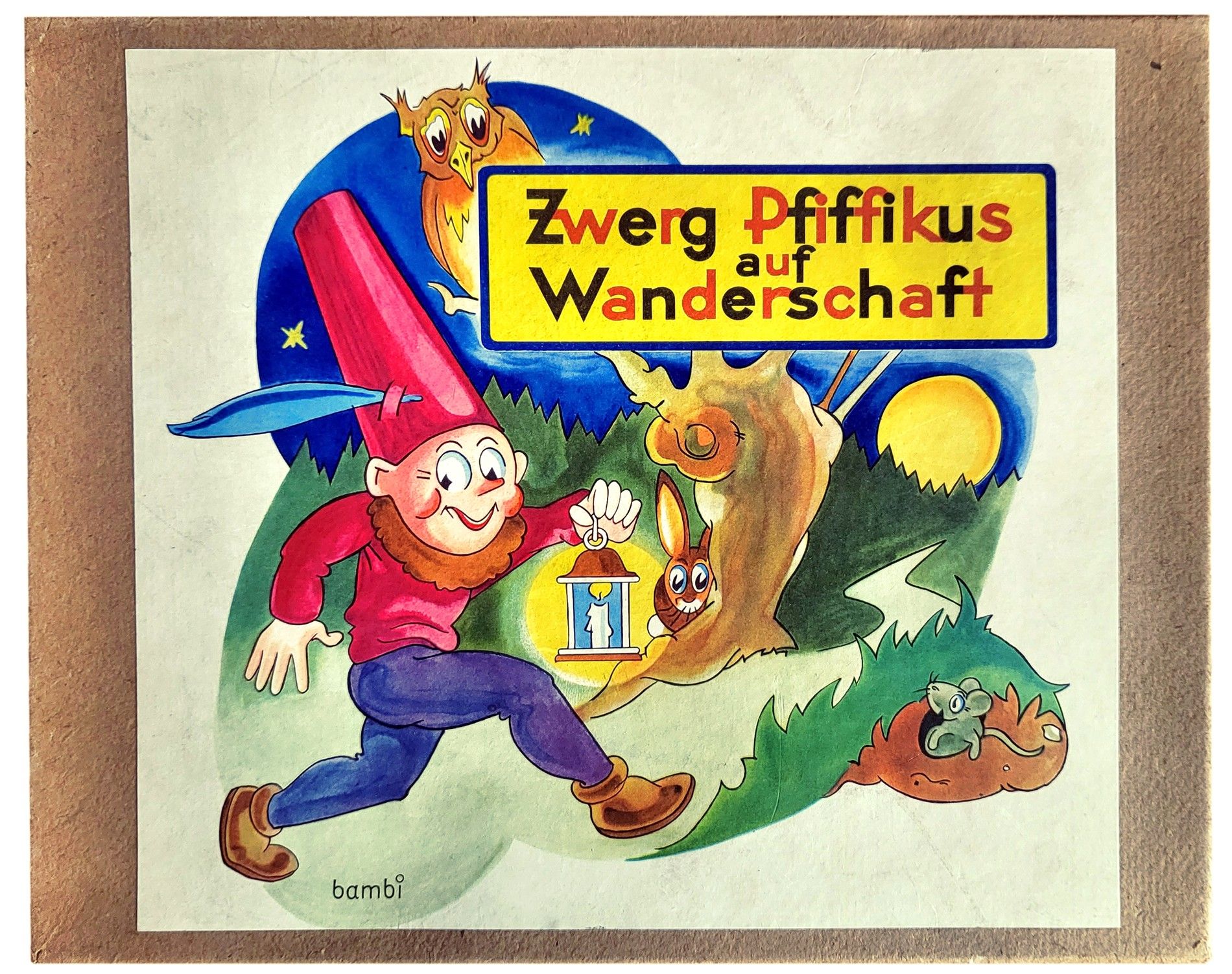 Zwerg Pfiffikus auf der Wanderschaft