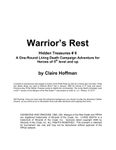 RPG Item: Hidden Treasures 6: Warrior's Rest