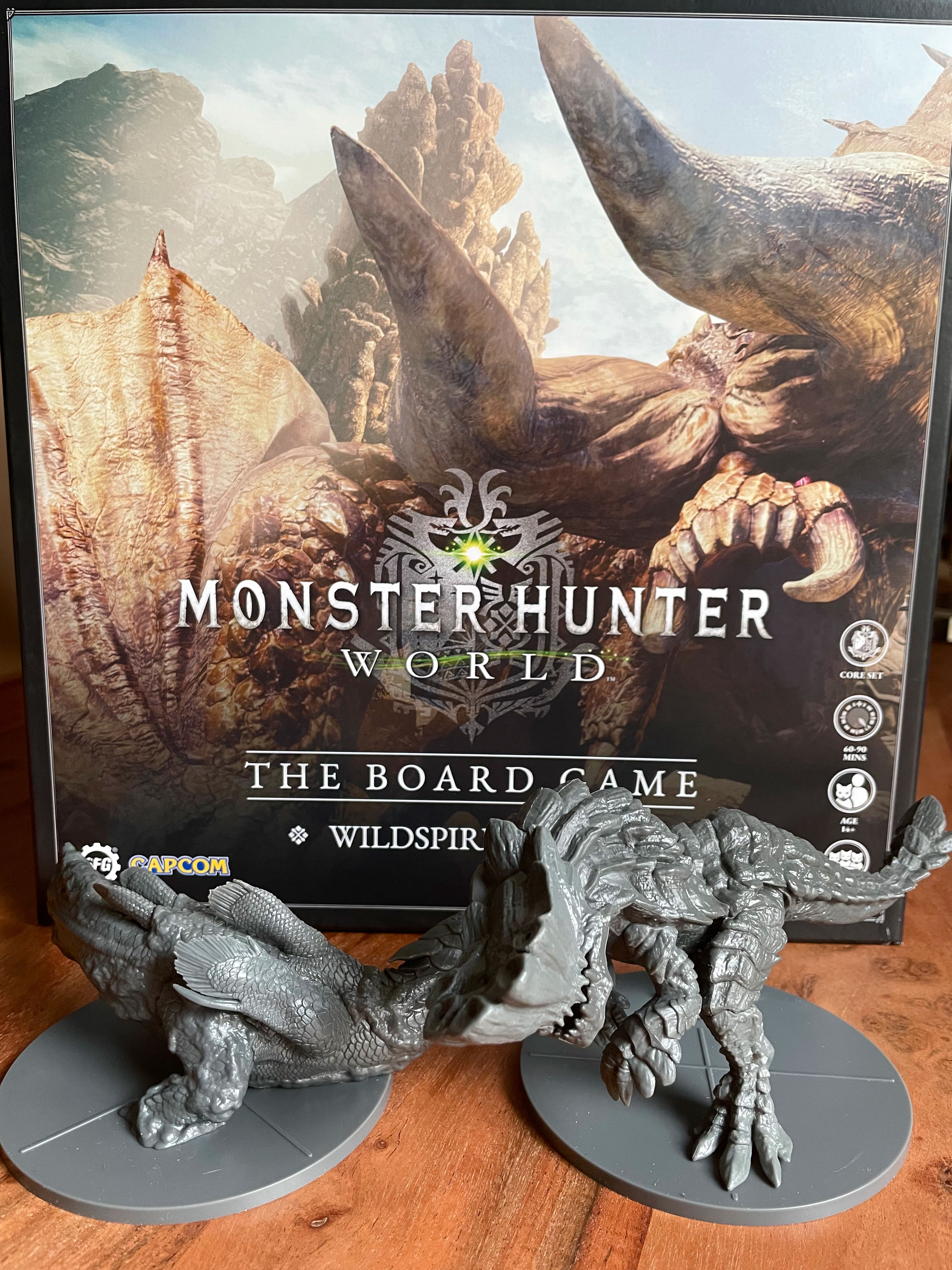 Cover art for Monster Hunter World: The Board Game – Wildspire Waste