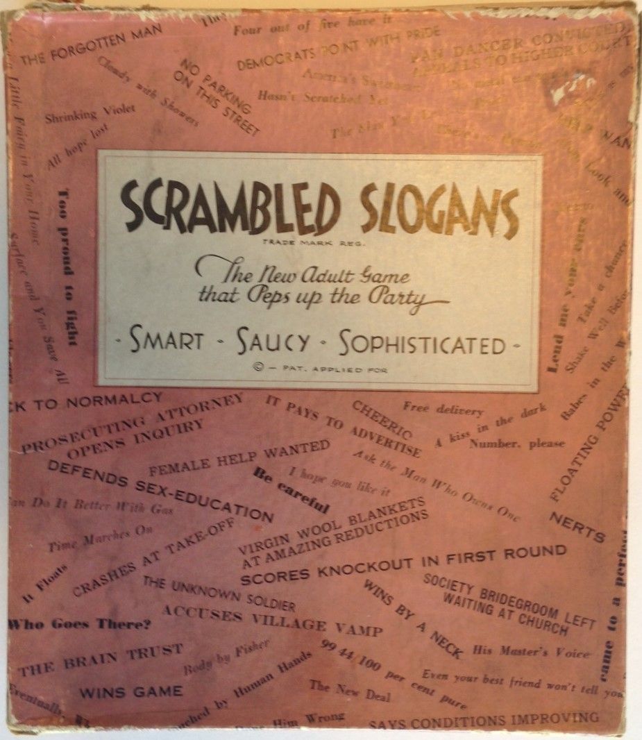 Scrambled Slogans