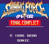 Video Game: Shining Force Gaiden: Final Conflict