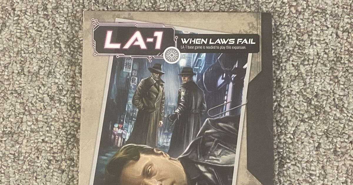 LA-1: When Laws Fail | Board Game | BoardGameGeek