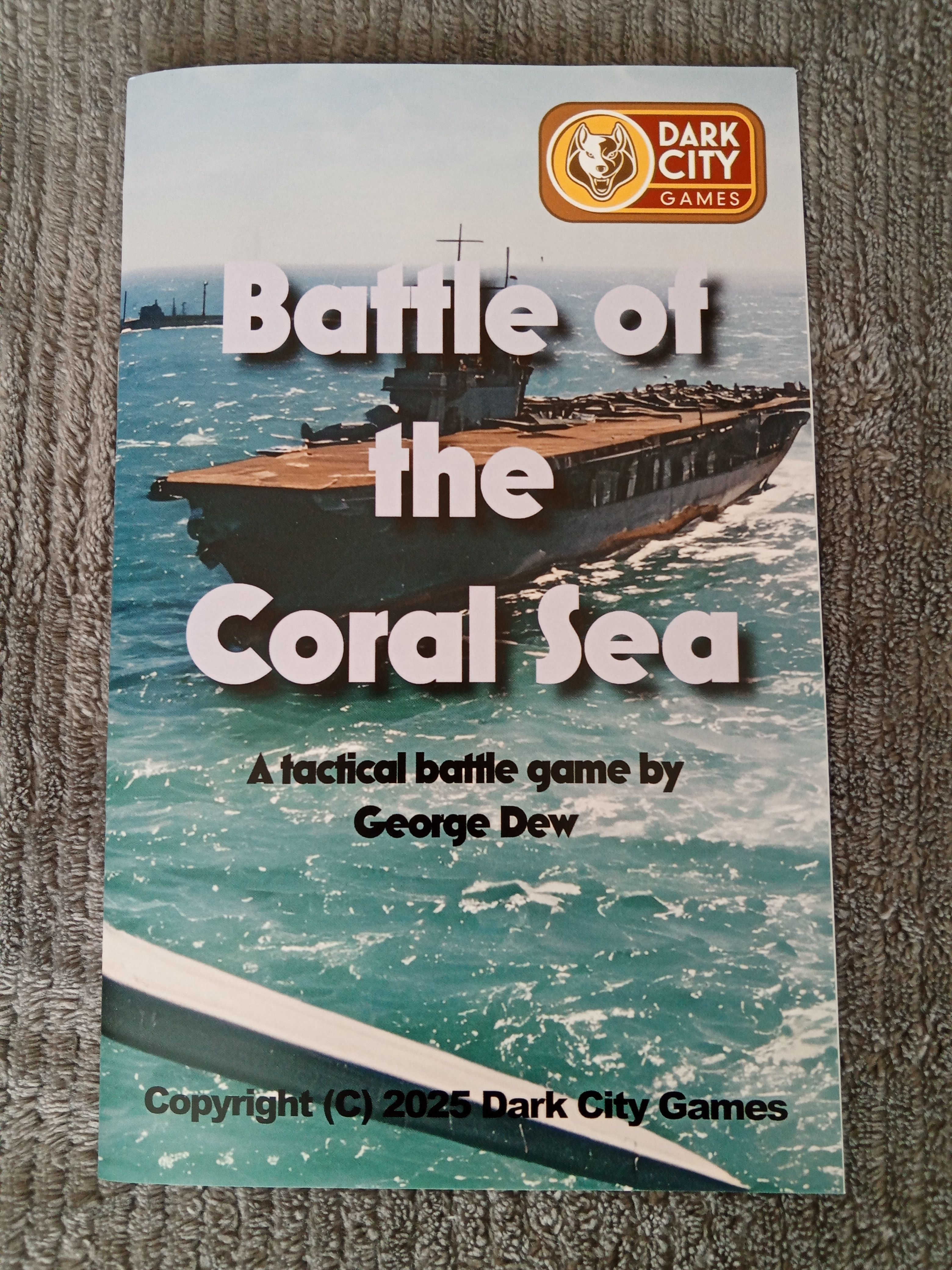 Cover art for Battle of the Coral Sea