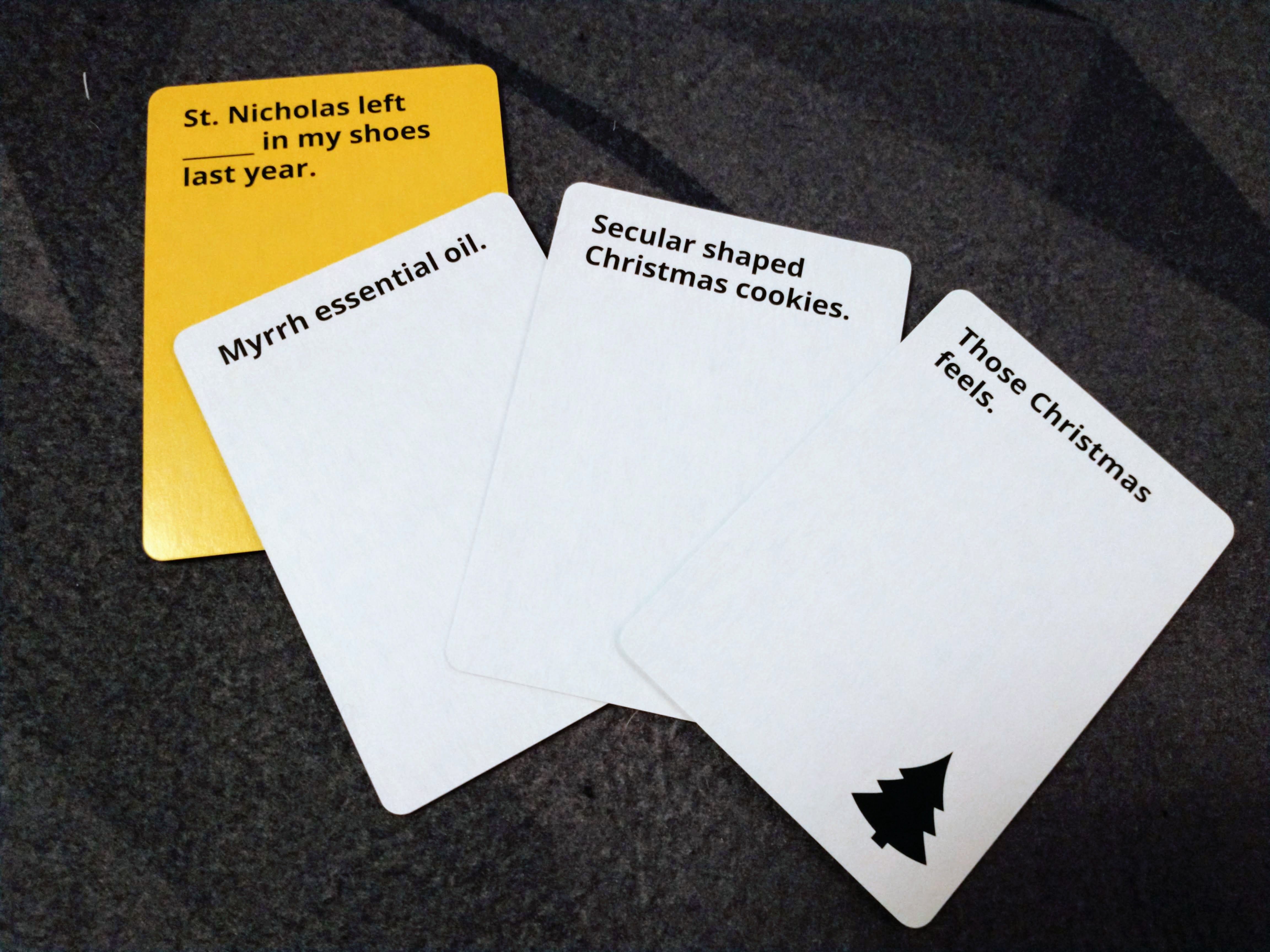 The Catholic Card Game: Christmas Expansion box art