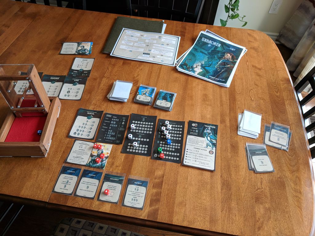 Illustration 12 de Unbroken: a solo game of survival and revenge