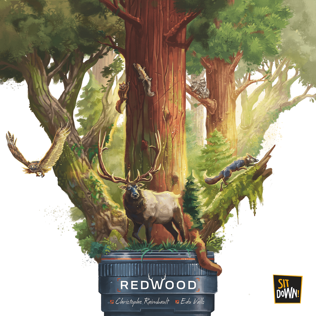 REDWOOD Jeu De Société - Kickstarter Mountain Lion Pledge - Version Française