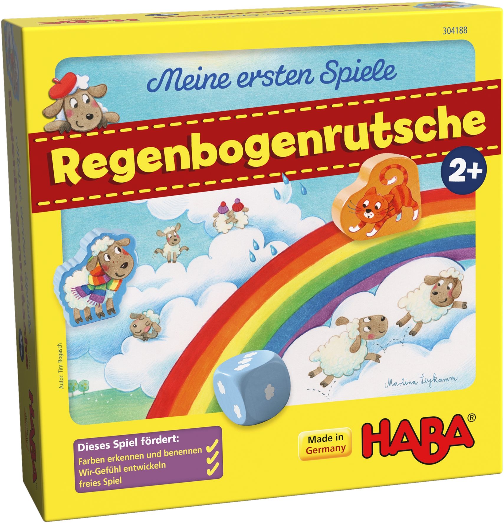 Regenbogenrutsche