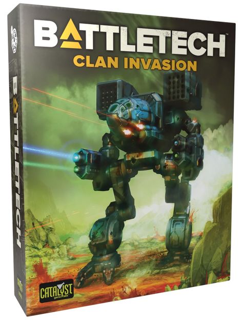 Clan Invasion Box ADD'L ITEMS SHIP FREE BattleTech 