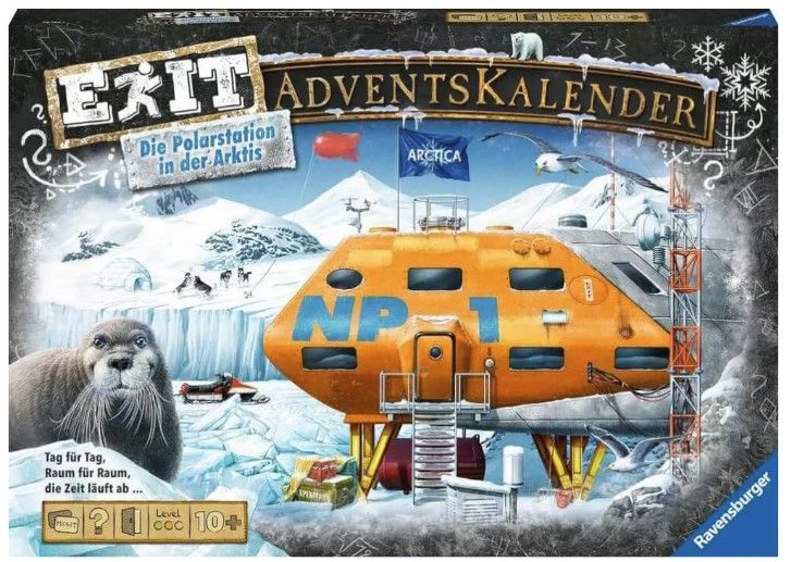 EXIT Adventskalender: Die Polarstation in der Arktis